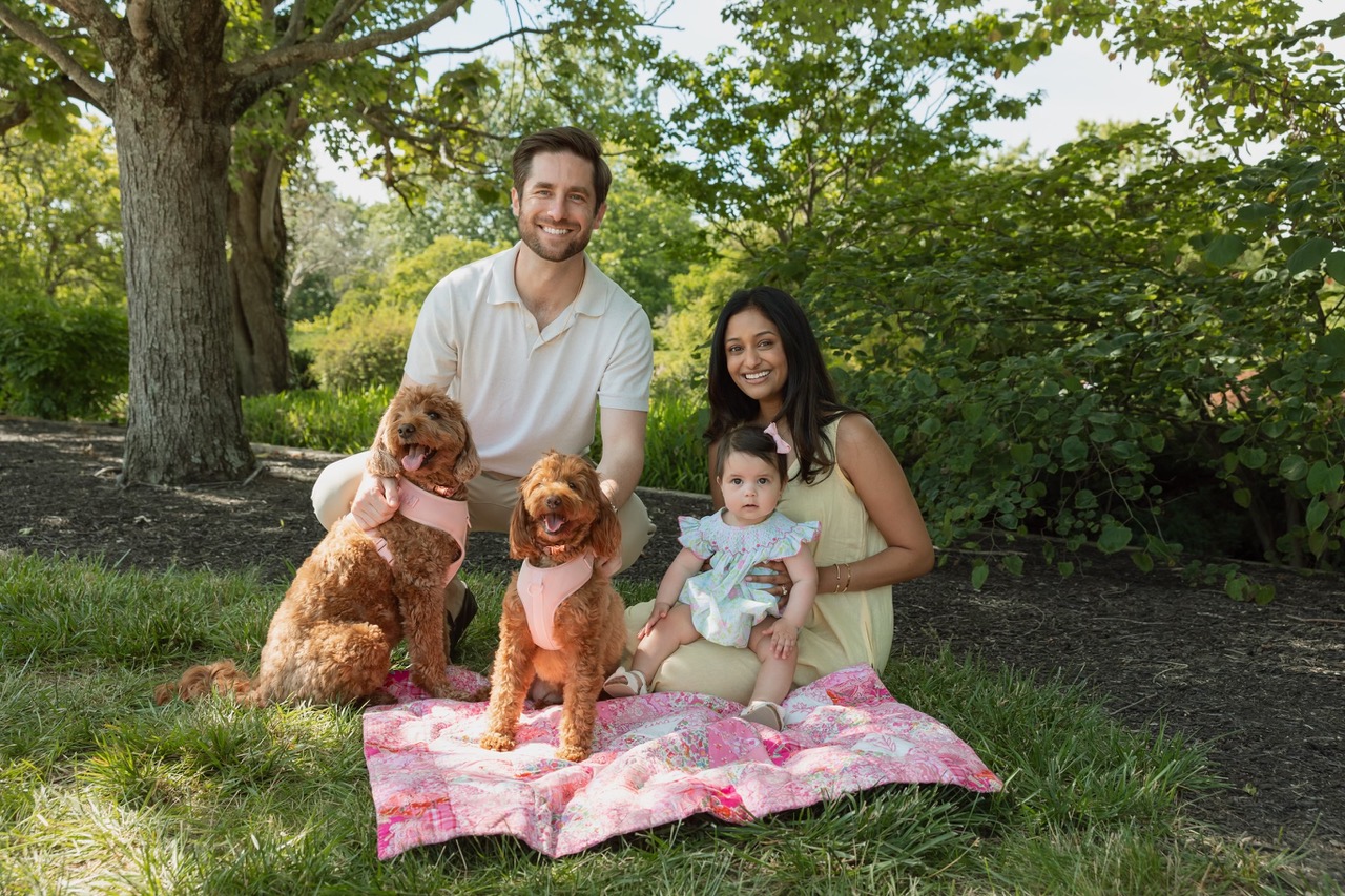 Dr. Hampton and family